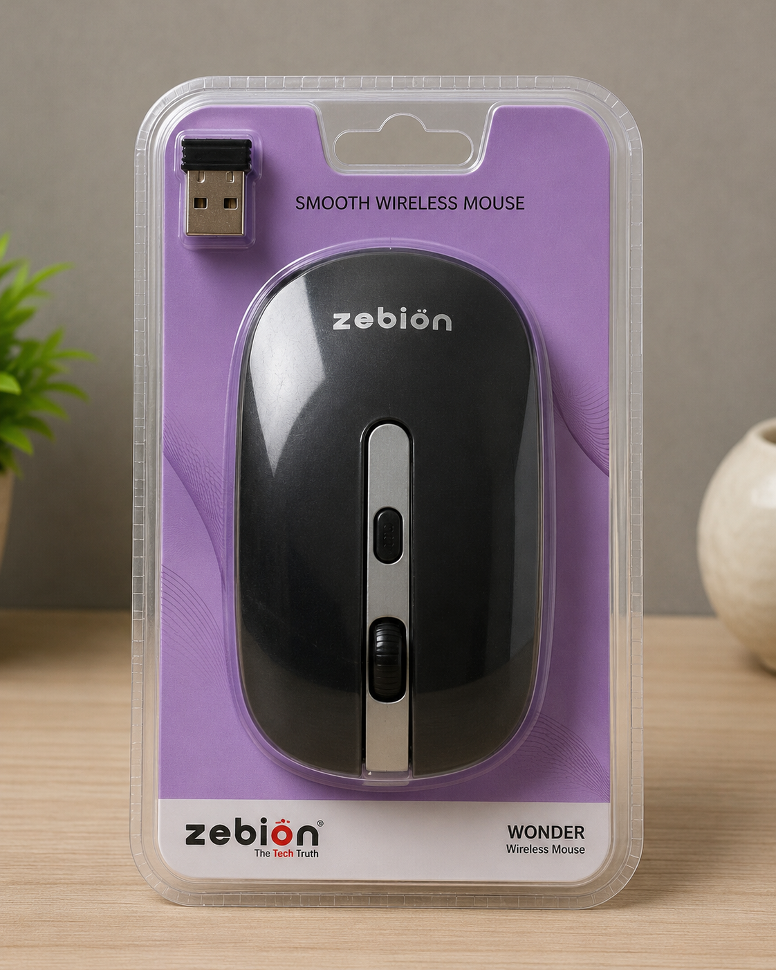 Zebion Wireless Optical Mouse