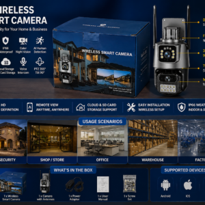 Wireless Smart PTZ Camera,